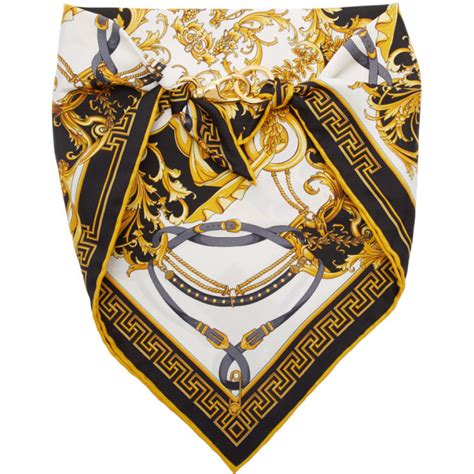 bandana versace uomo|versace collection scarf.